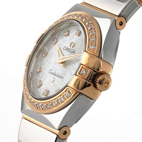 omega watches rose gold|omega rose gold women's watch.